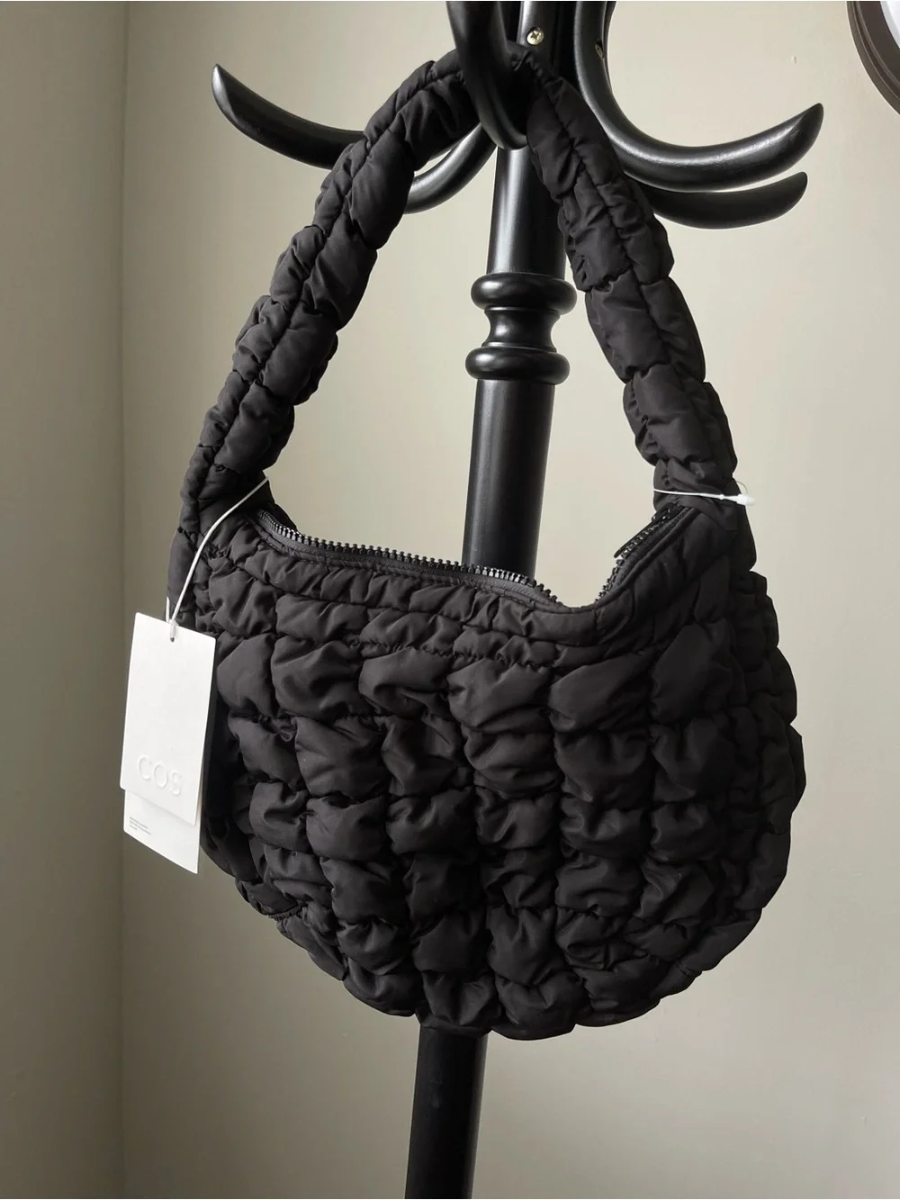 COS Quilted Mini Shoulder Bag NEW Black